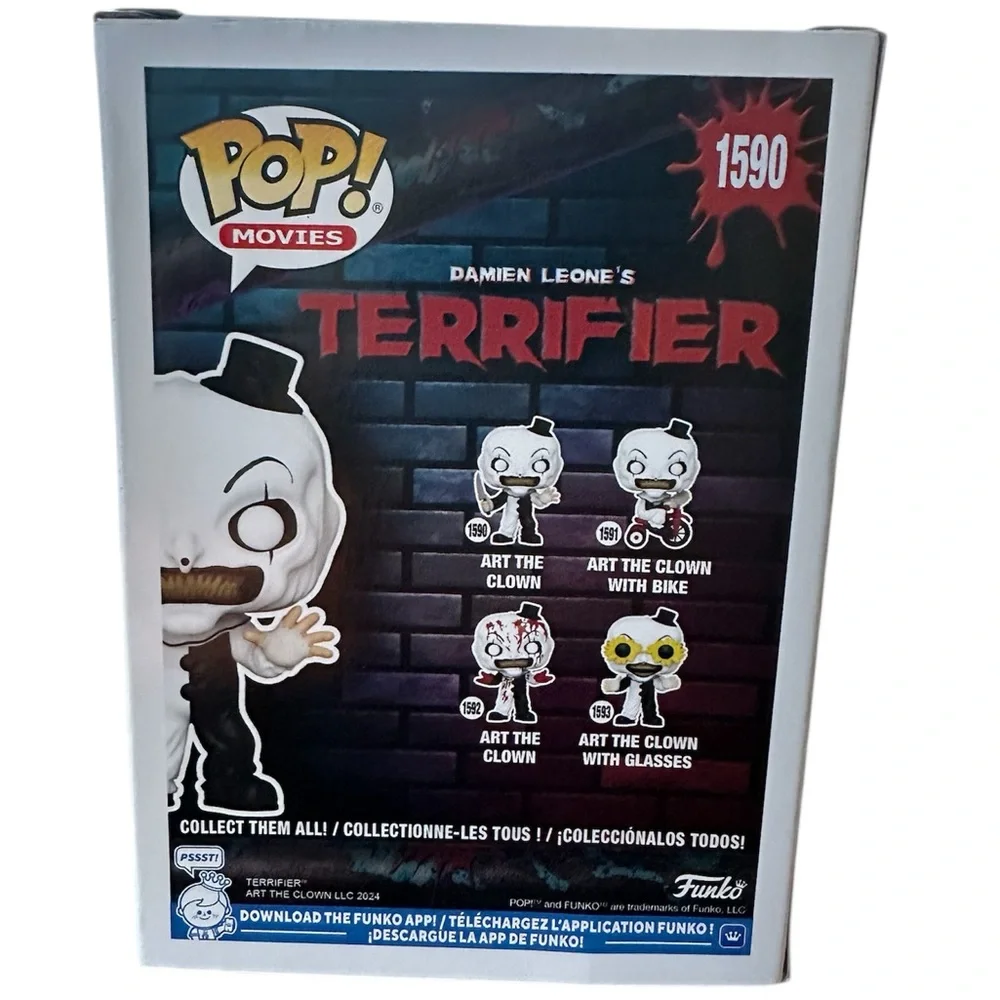 Funko Pop! Movies: Terrifier - Art the Clown 1590.